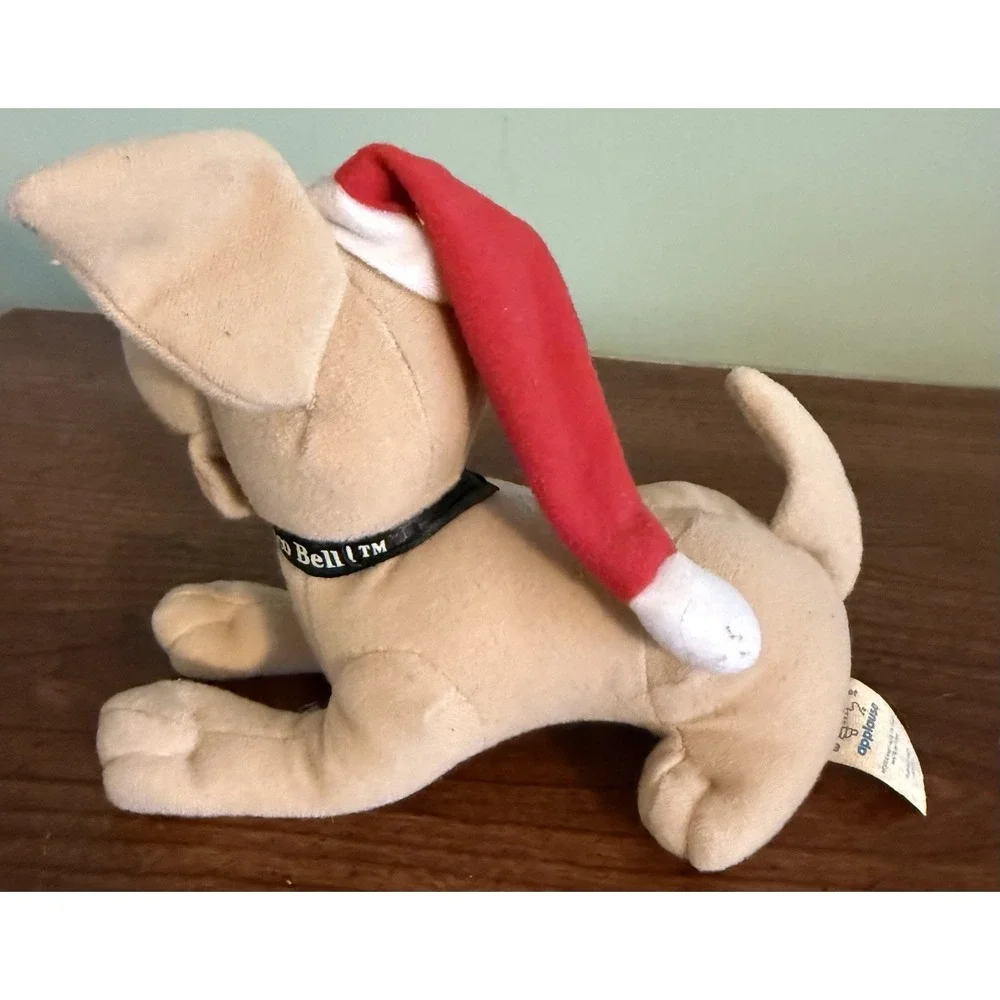 Vintage Yo Quiero Taco Bell Chihuahua Dog Christmas Feliz Navidad Plush‎ Toy